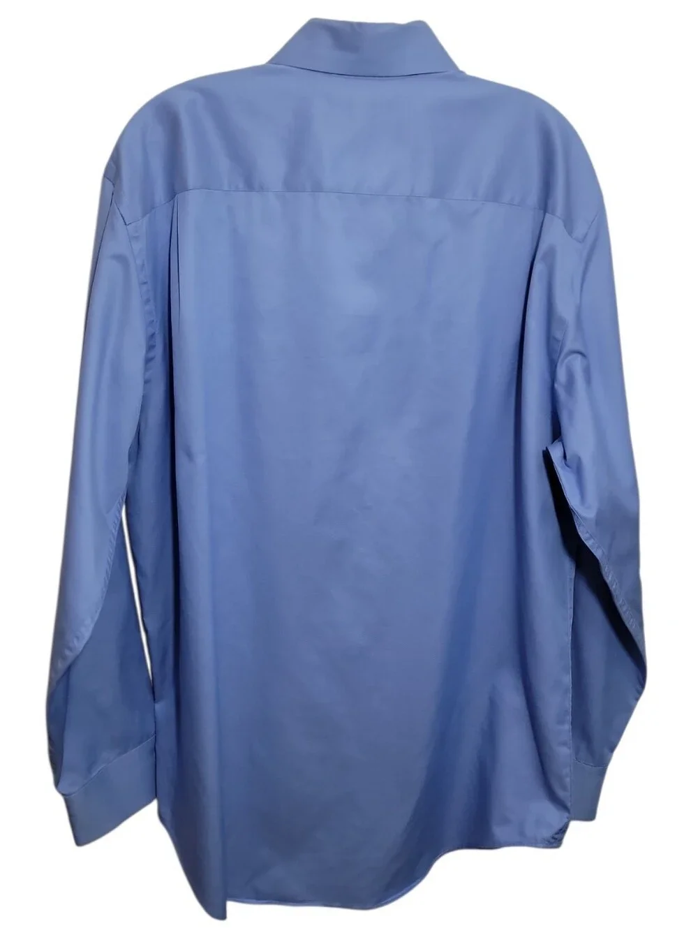 Banana Republic men's blue button down dress shirt size large neck 16-16 1/2 in